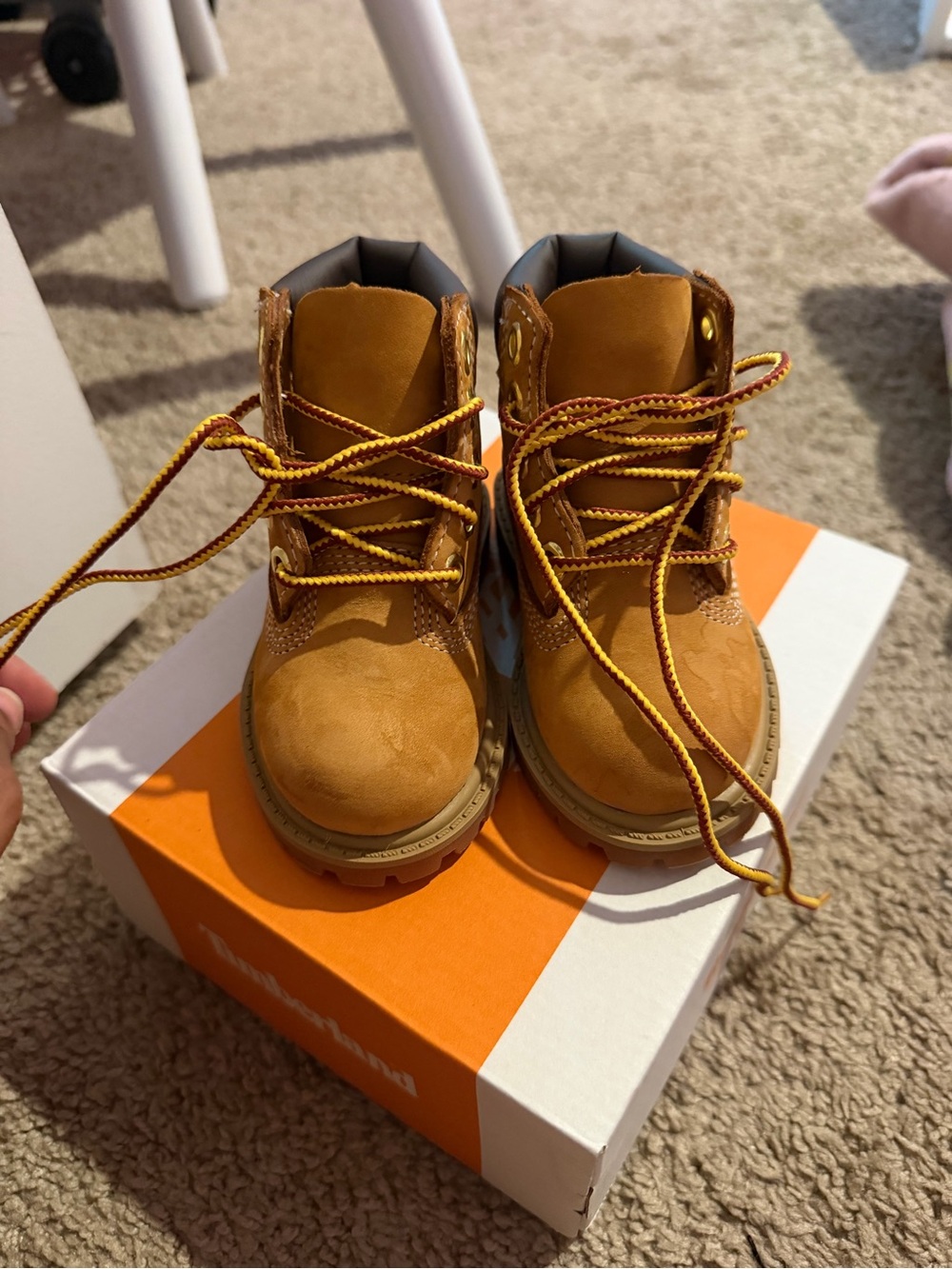 Timberland Kids Wheat Lace-Up Outdoor Boots
